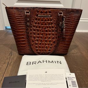 **LIKE NEW** Brahmin Medium Asher - Pecan Melbourne
